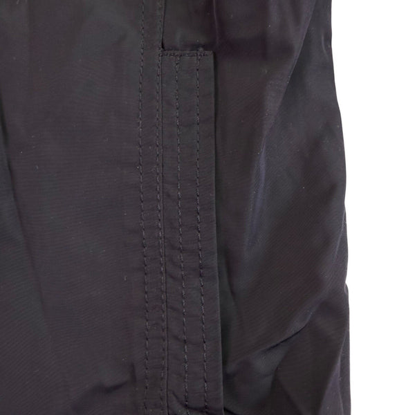 Emanuel Ungaro Mens Black Jacket With Zipped Pockets & Striped Lining Size M