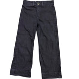 Ann Taylor Womens Black Wide Leg Jeans Size 8
