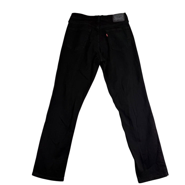 Levis Mens Black Cotton Stretch 541 Athletic Fit Jeans Classic Style Sz W34 L34