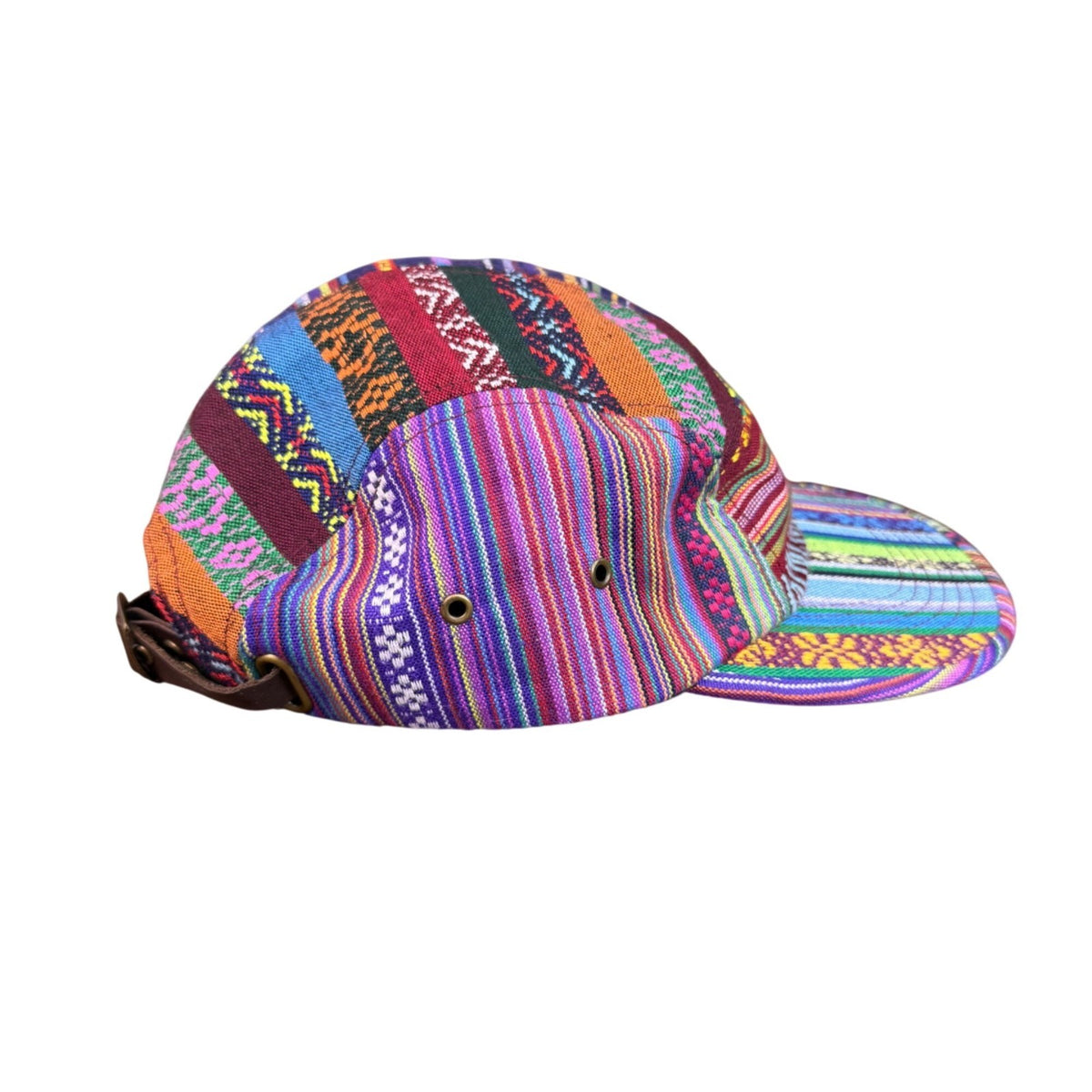 Obey Mens Multicolor Cotton Patterned Adjustable Strapback Hat
