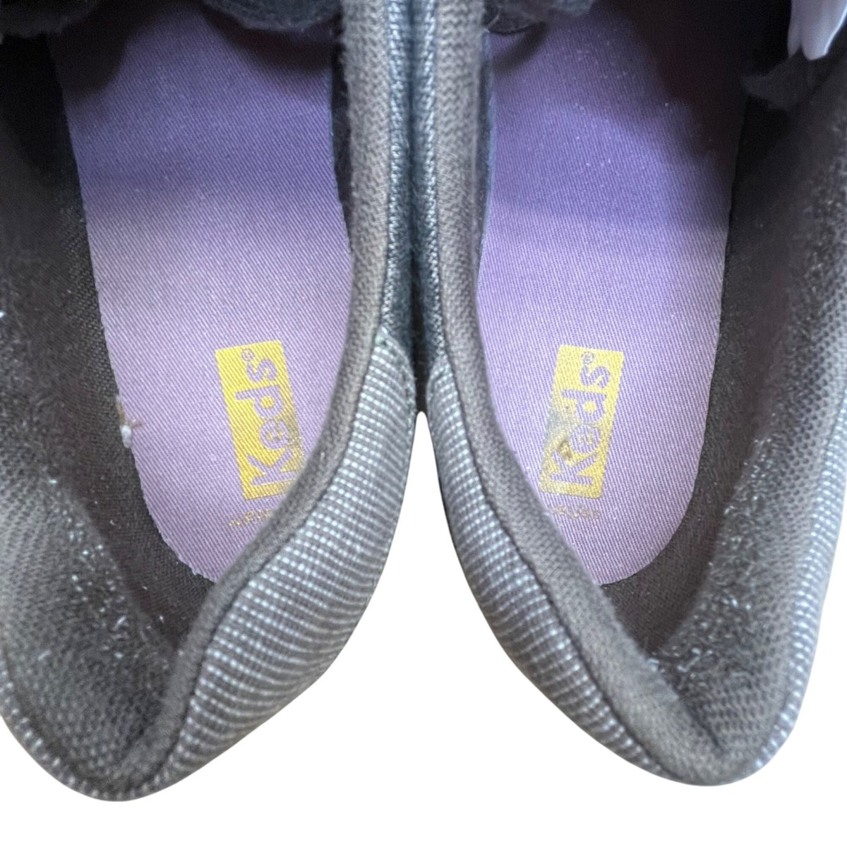 Keds Women’s Gray Canvas Everyday Wear Lace Up Casual Sneakers Size 8.5