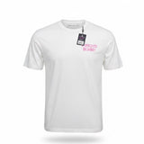 Psycho Bunny Mens White Graphic Tee Crewneck Logo Front & Back T-Shirt Sz 8