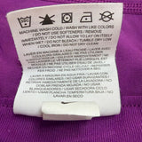 Nike Womens Purple Dri-FIT Skort Stripe Pattern Size Large