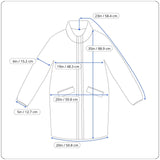 Bosideng Women's Gray Hooded Puffer Coat Long Length Winter Outerwear Sz 2