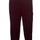 ST John Bay Ankle Pant Mid-Rise Slim Fit Built-In Tummy Maroon Women Size 6P - N