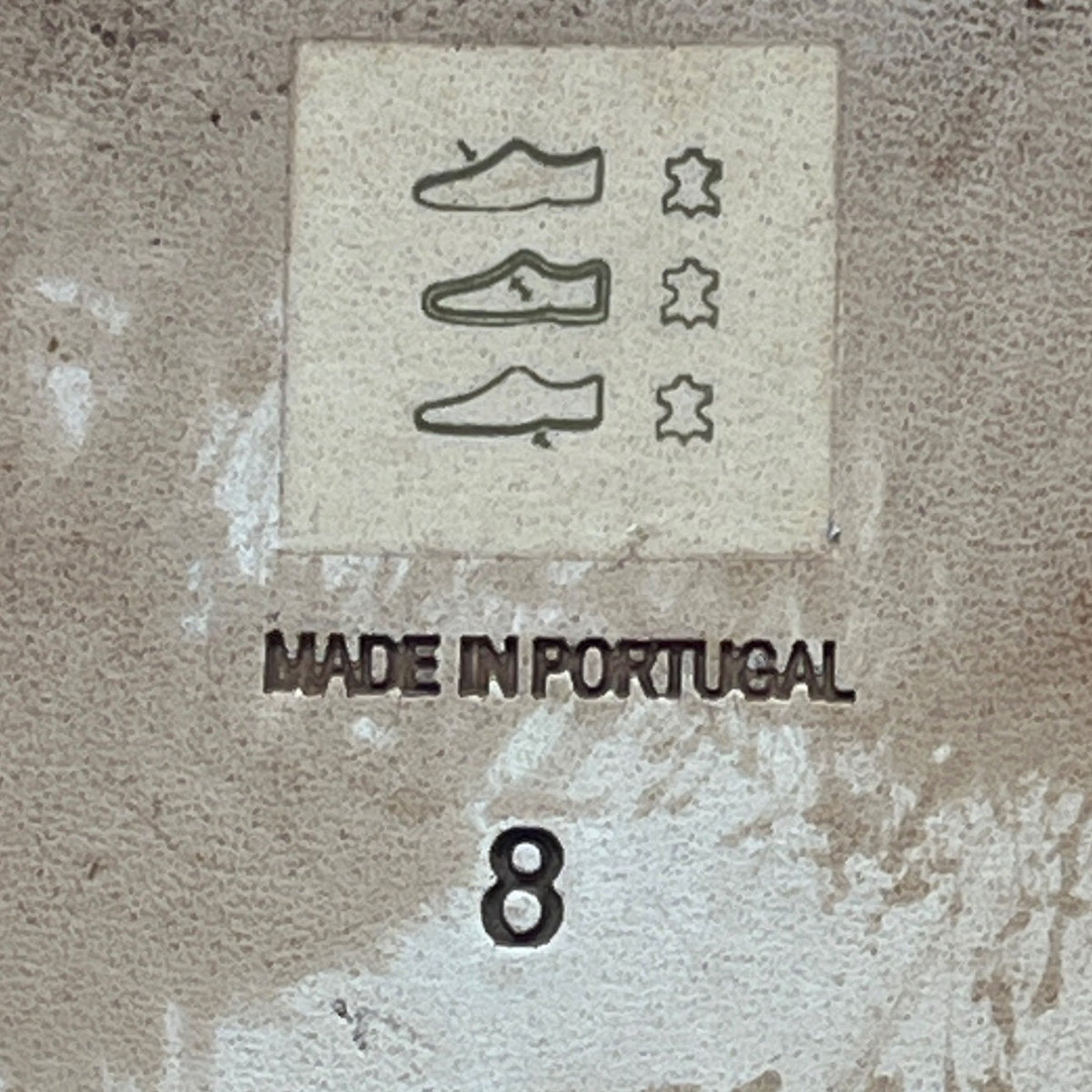 Matt Bernson Womens Gray Leather With Perforated Detailing Slide Sandals Size 8