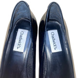 Chadwicks Women’s Black Patent Square-Toe Low Heel Slip-On Dress Shoes Size 10M
