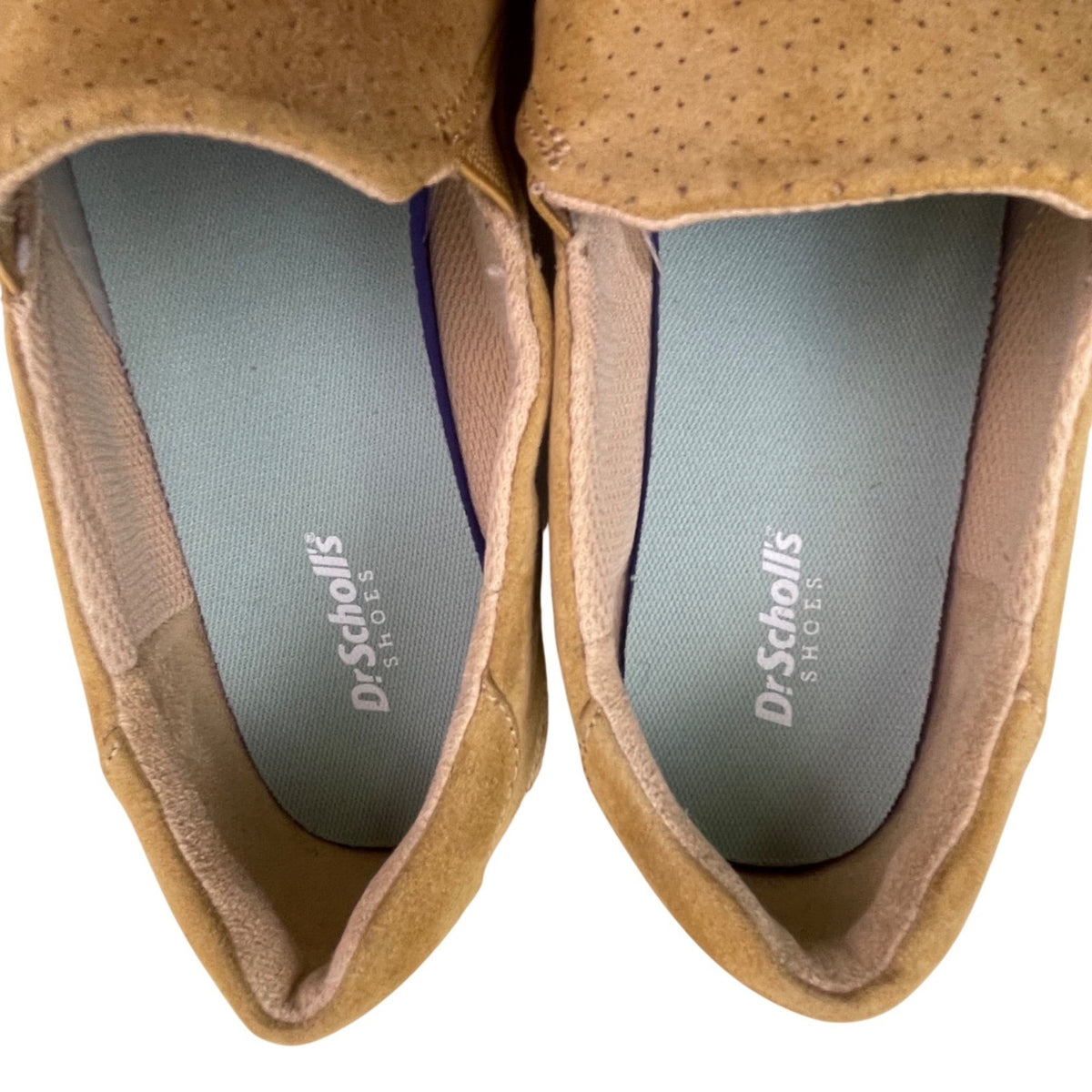 Dr. Scholls Mens Sand Suede Roped Sole Slip-On Madison Sun Flat Shoes Size 10M