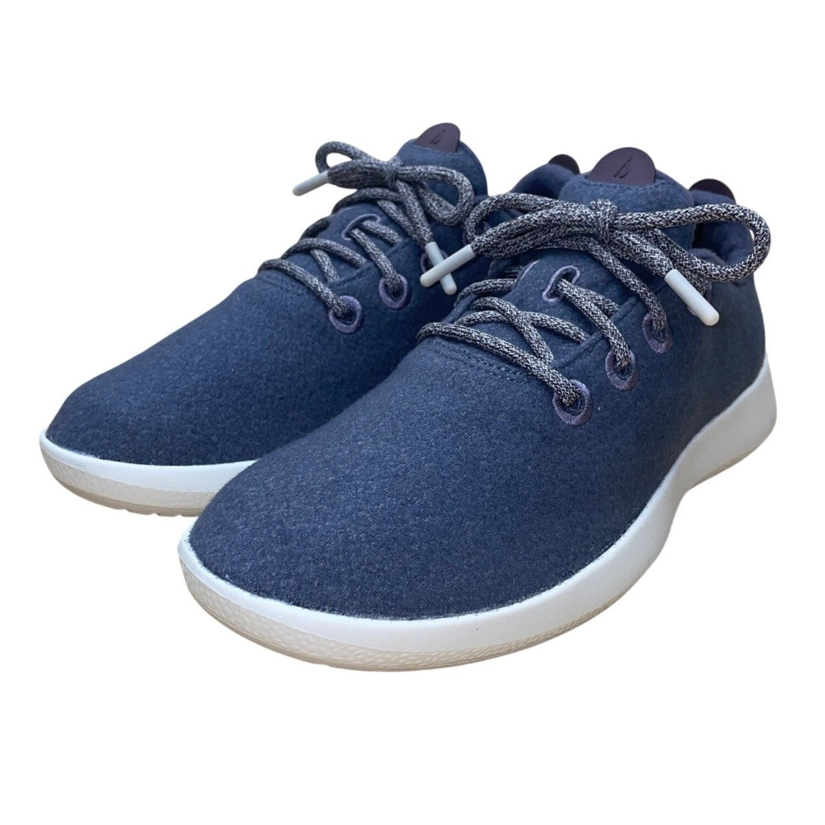 Allbirds Women’s Gray & White Wool Runner Mizzle Athletic Shoes Size W10