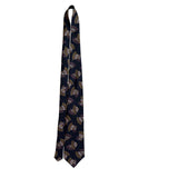 Robert Talbott Mens Navy Silk Neck Tie Woven Print Italy Handcrafted Nordstrom