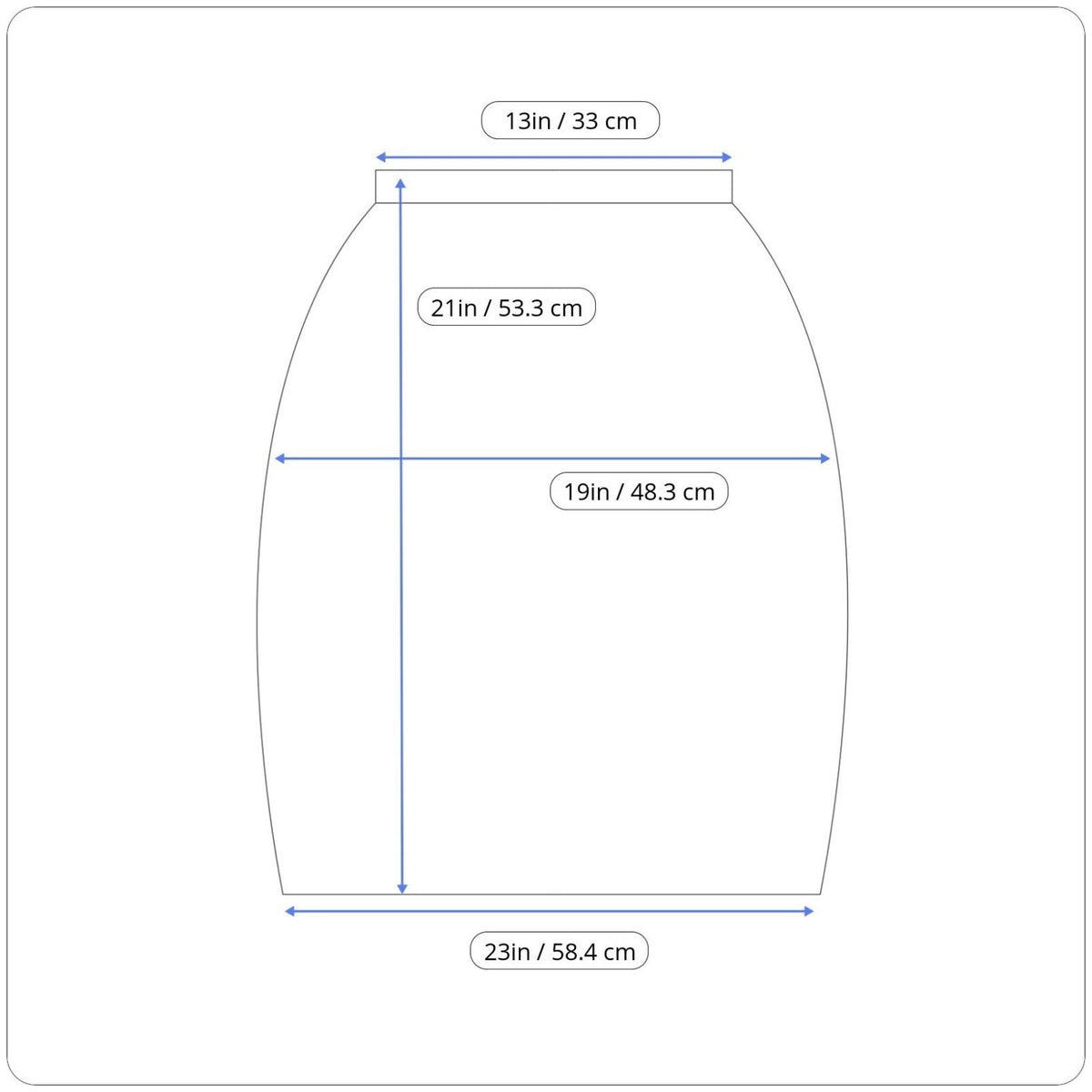 Women’s Grey Cotton High Waist Belted Skirt With Buttons