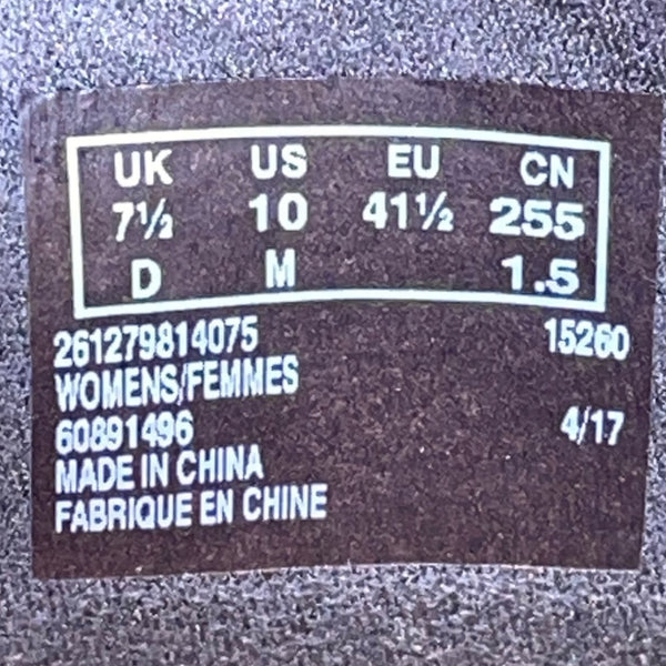 Clarks Women’s Gray Suede Slip-On Comfortable Mule Loafers Shoes Size 10M