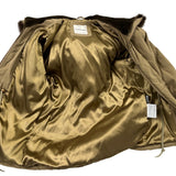 Andrew Marc Womens Quilted Hooded Jacket W/Faux Fur Trim Winter Coat Sz XS - New