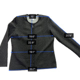 Exclusively Misook Womens Black Textured Zip-Up Jacket Size S