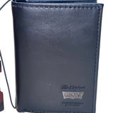 Levis Men’s Black Leather Trifold RFID Blocking Wallet