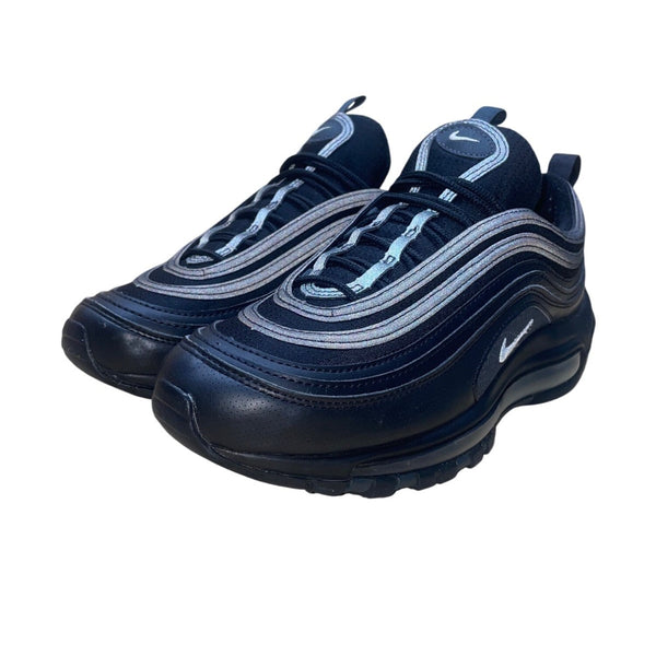 Nike Youth Black Mesh With Reflective Detailing Air Max 97 Sneakers Size 6.5Y