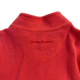 Tommy Bahama Womens Coral Full Zip Jacket Zip Front Casual Wear Size L
