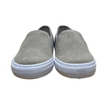 Keds Women’s Grey Suede Perforated Pattern Slip-On  Flat Sneakers Size 7.5