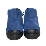 Tod’s Men’s Blue Suede Polacchinni Ankle Chukka Boots Size 7