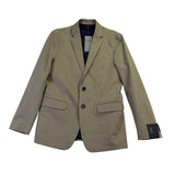 Banana Republic Mens Tan Cotton Slim Fit Blazer Two Button Modern Jacket Size 40