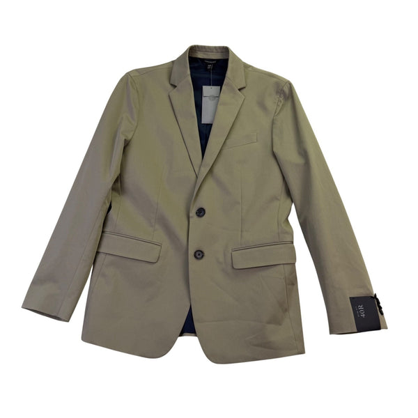 Banana Republic Mens Tan Cotton Slim Fit Blazer Two Button Modern Jacket Size 40