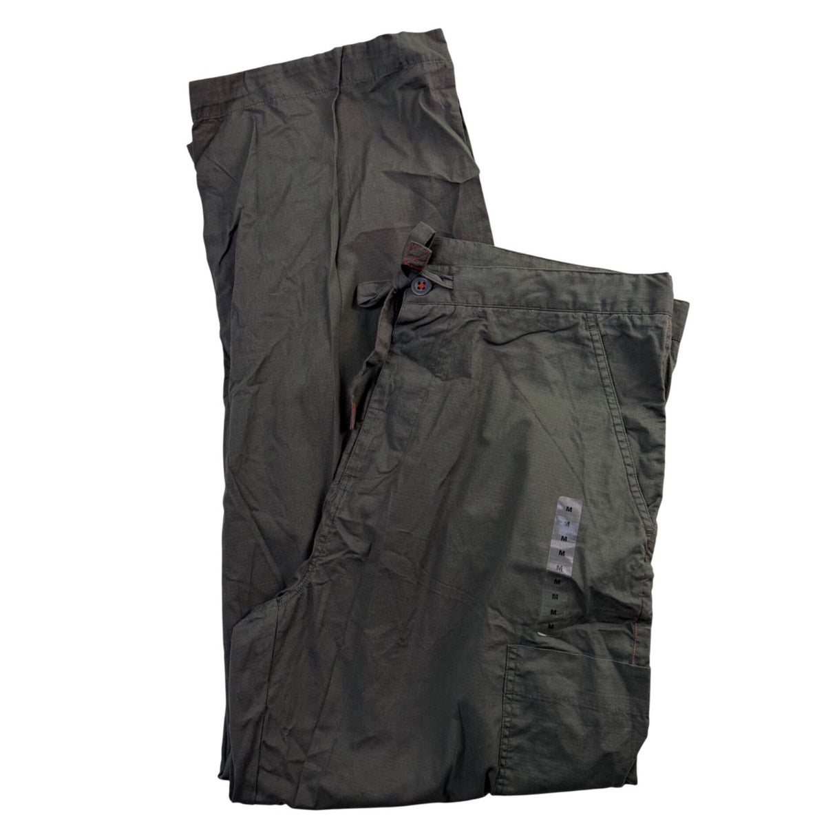 Gap Body Mens Green Casual Pants Lightweight Straight-Leg Pockets Durable  Sz M
