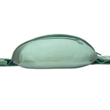Dagne Dover Unisex Green Polyester Compact Adjustable Fanny Pack Bag