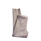 Chicos Womens Beige Houndstooth Straight-Leg Pants Size 15R