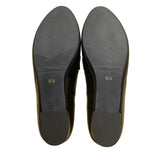 Kokko Women’s Black Patent Leather Low Heel Loafers Slip-On Dress Shoes Size 6.5