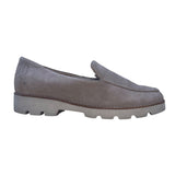 Women’s Taupe Suede Comfort Lug Sole Slip-On Kensley Loafers Size 7.5