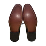 Joseph Abboud Men’s Black Patent Leather Soiree Lace-Up Dress Shoes Size 11.5D