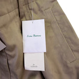 Nordstrom Michii Moon Women Tan High-Waist Pleated Dress Pants Size 8 