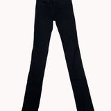 Uniqlo Skinny Tapered Fit Black Jeans Ultra Stretch Mid Rise Womens 23x33