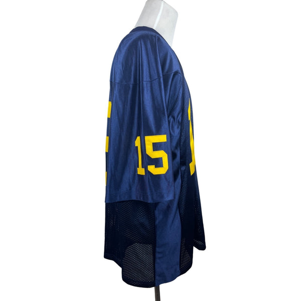 Nike Men's Navy Blue Football Jersey Sz XL