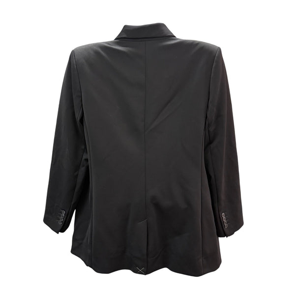 Express Men’s Black Blazer Jacket Button-Up Modern Professional Sz XL