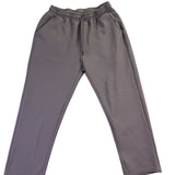 Coofandy  Womens Gray Tracksuit Zip Pullover & Elastic Waist Pants Size L
