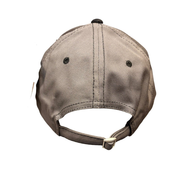 Black Ink Design Mens Charcoal Cotton U.S. Navy Veteran Adjustable Baseball Hat