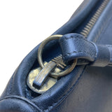 Coach Women’s Black Leather Detachable Strap Classic Crossbody Shoulder Bag