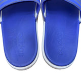 Adidas Women’s Purple & White Synthetic Platform Slide Sandals Size 5