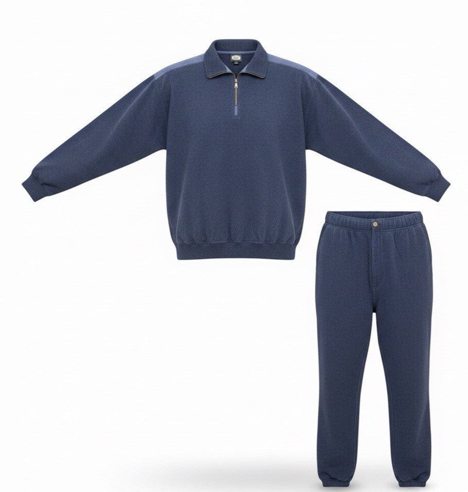 Tommy Bahama Mens Blue Pullover & Pants Tracksuit Lightweight Casual Sz XXL