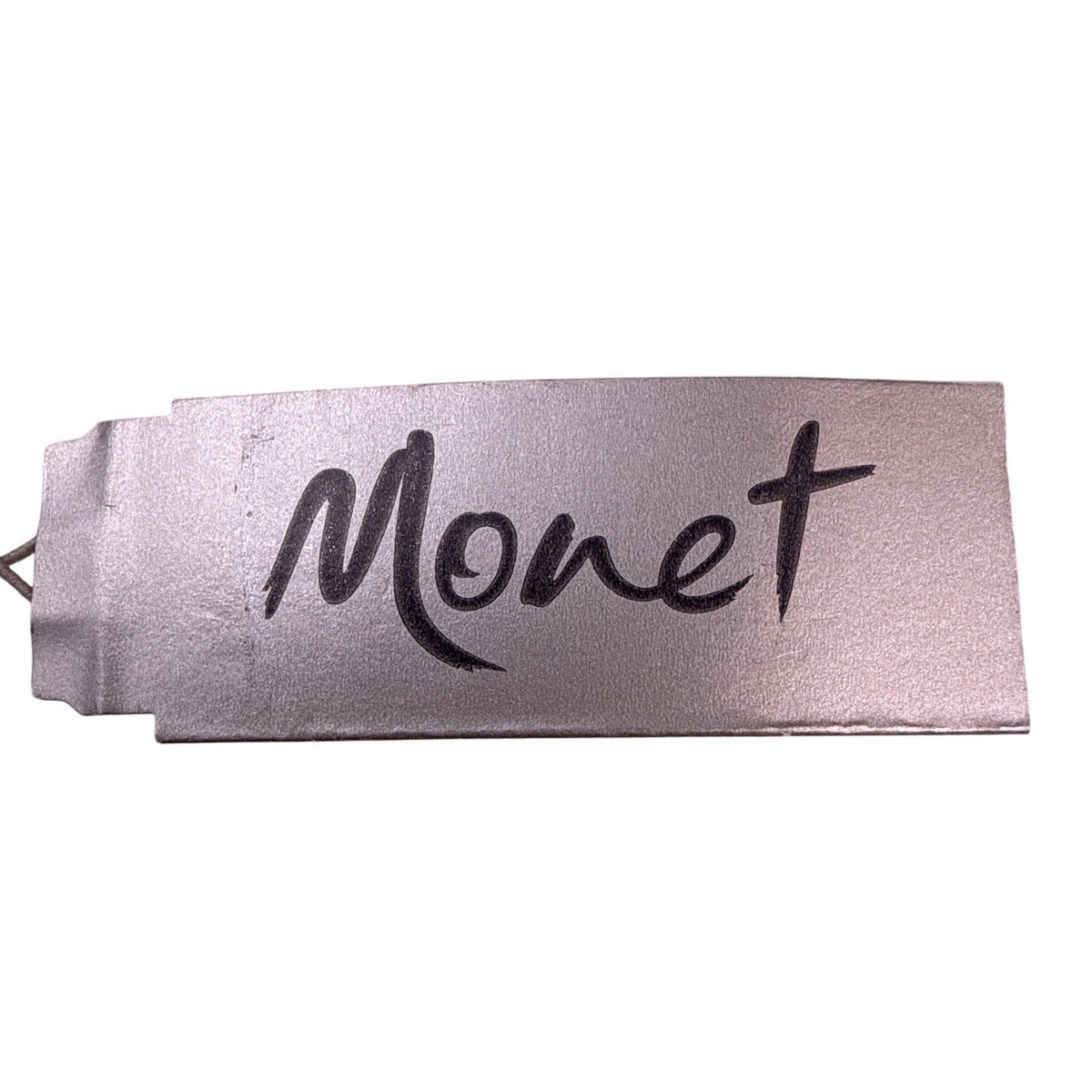 Monet Unisex Gold Tone Metal Chain Bracelet With Lobster Clasp