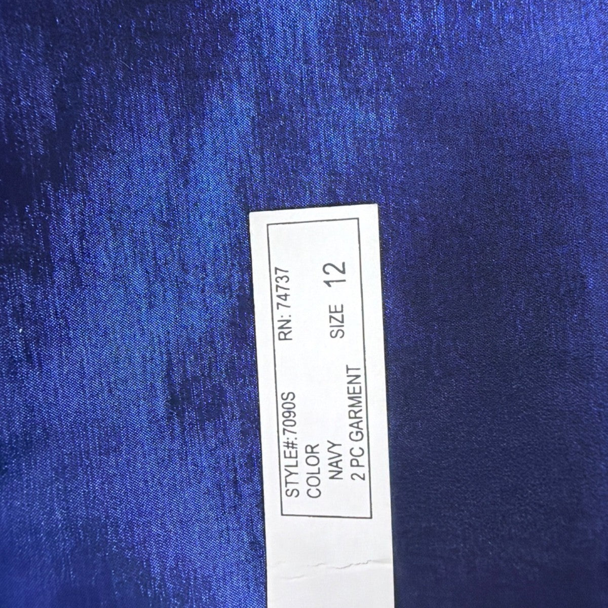 Nicolette Womens Blue Suit Set Includes Blazer & Pencil Skirt Size 12