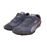 Puma Men’s Gray & Silver Suede Casual Athletic 76 Runner Sneakers Size 7.5