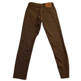 Levis Womens Brown Cotton-Blend Skinny Jeans Denim Stretch Slim Fit W28 L30
