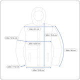 Territory Ahead Men's Blue Olive and Orange 3 in 1 Jacket Sz L