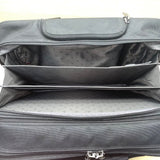 Tumi Men’s Black Ballistic Nylon Rolling Expandable Carry-On Travel Luggage