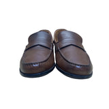 Clarks Men’s Brown Leather Soft Cushion Insole Slip-On Penny Loafers Size 8