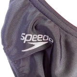 Speedo Womens Black & Red Polyester Spandex Pro LT One-Piece Swimsuit Size 6/32
