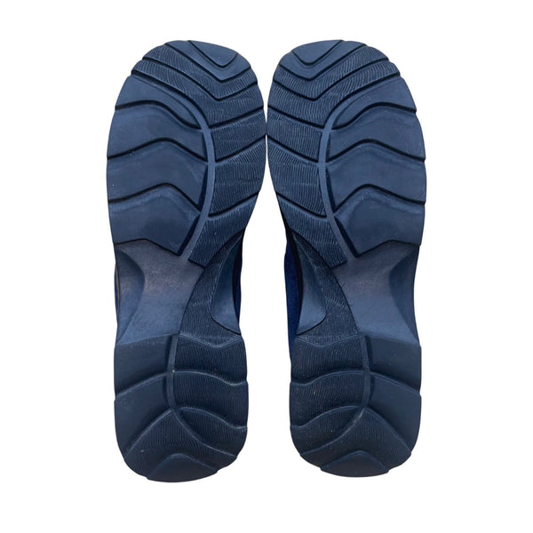Realcomfort Women’s Navy Blue Suede Cushioned Sole Slip-On Loafers Size 10M