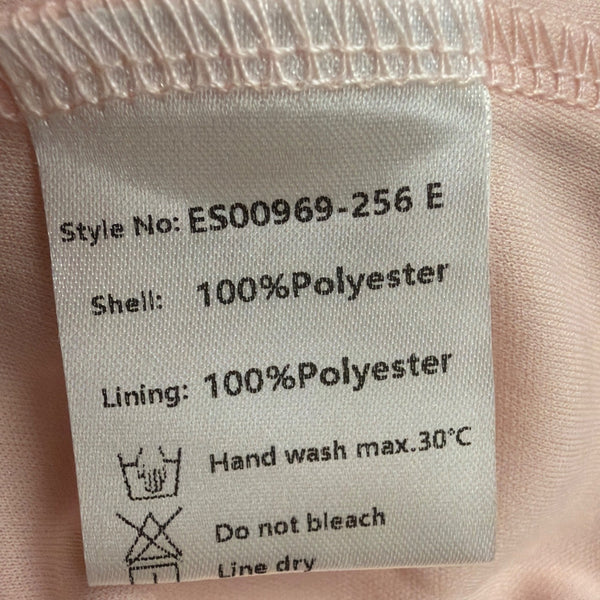 Ever Pretty Womens Pink Polyester Off Shoulder Maxi Dress Size L